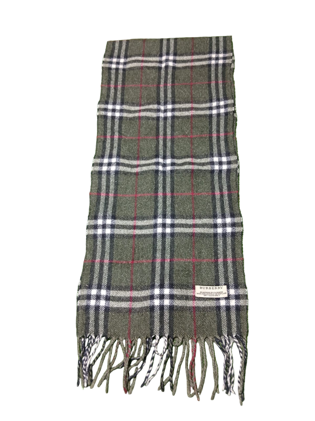 Burberry Novacheck Scarf (Grey)