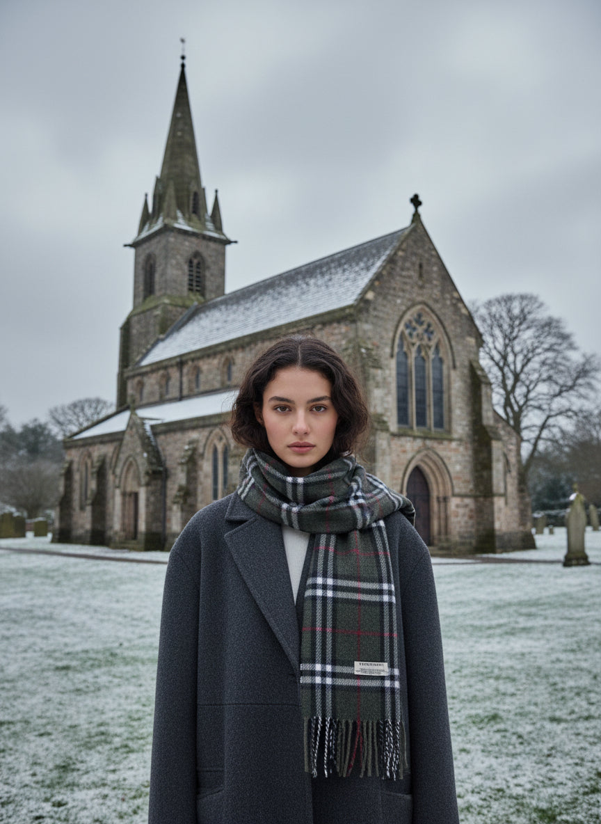 Burberry Novacheck Scarf (Grey)